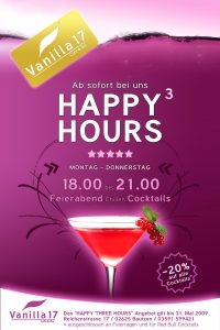 happy hour flyer vanilla happy hour flyer by richardcorral