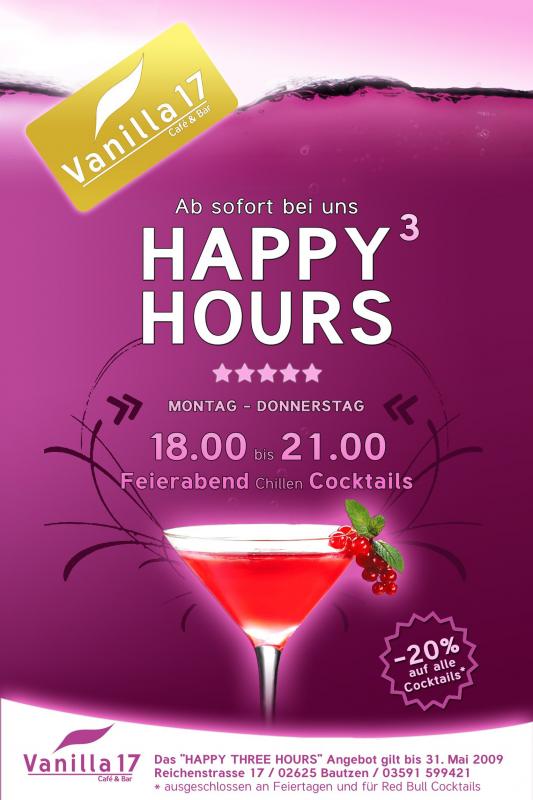 happy hour flyer