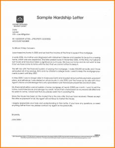 hardship letter sample sample mortgage hardship letter