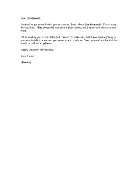 hardship letter template