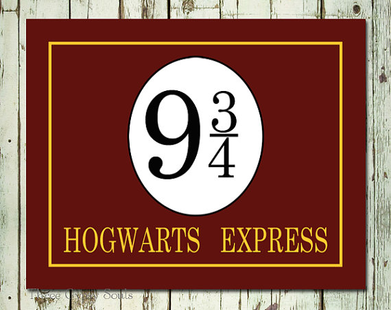 harry potter printable posters