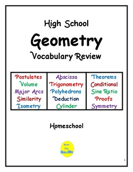 high school geometry