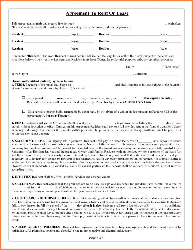 hold harmless agreement template