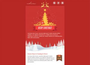 holiday email template christmas email templates