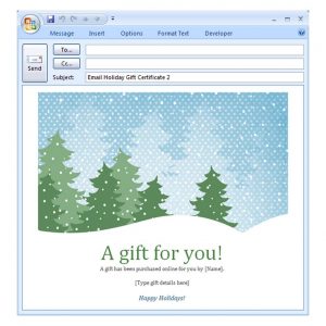 holiday email template holiday email template