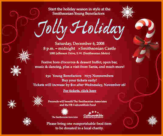 holiday flyer template