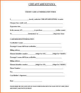 home sales contract cc authorization form cc form