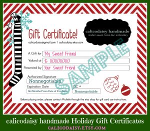 homemade gift certificates gift certificate sample framed