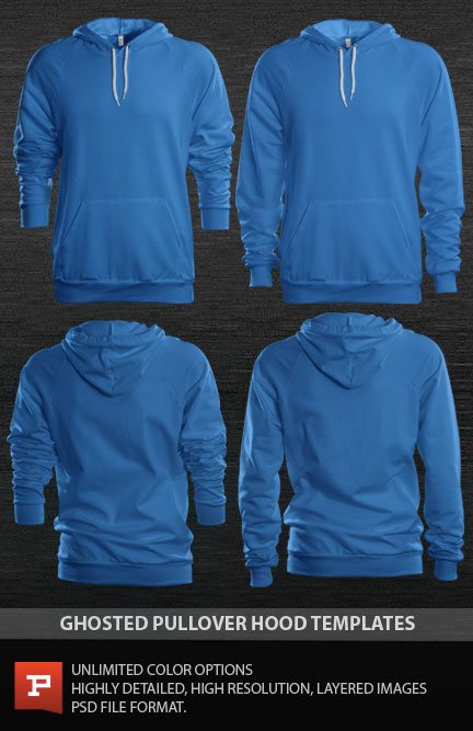 hoodie template psd