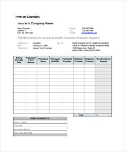 hotel receipt template insurance receipt template