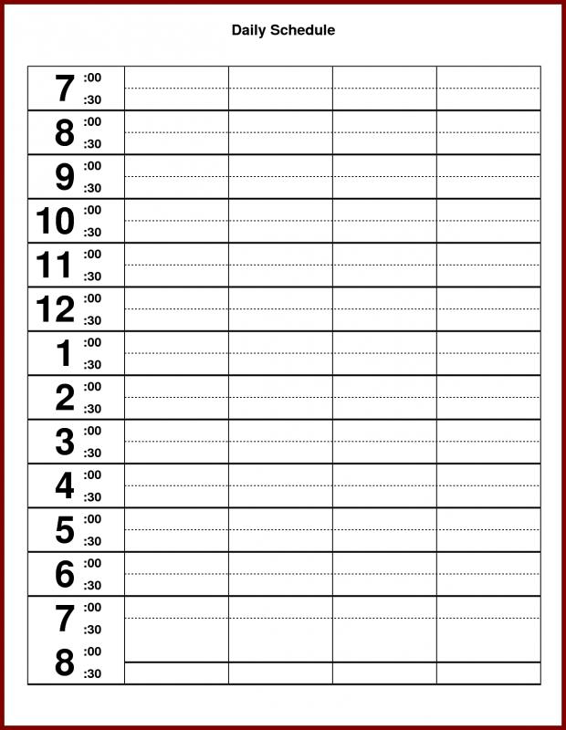 printable-hourly-schedule-template