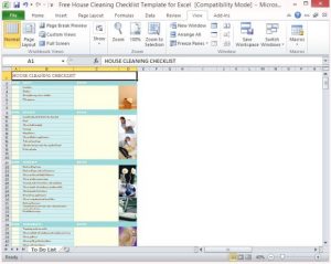 house cleaning checklist template free house cleaning checklist template for excel x