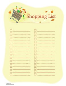 house cleaning checklist template shoppinglist