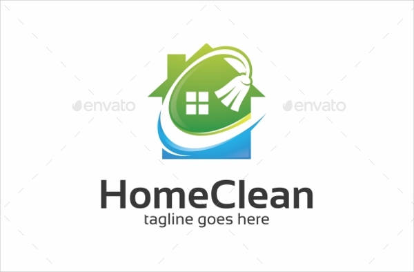 house cleaning logo