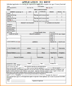 house rental agreement template template business