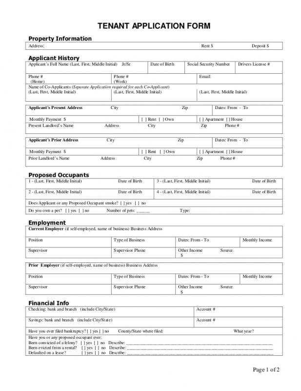 house rental agreement template