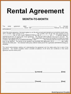 house rental contract house rental contract rental agreement template