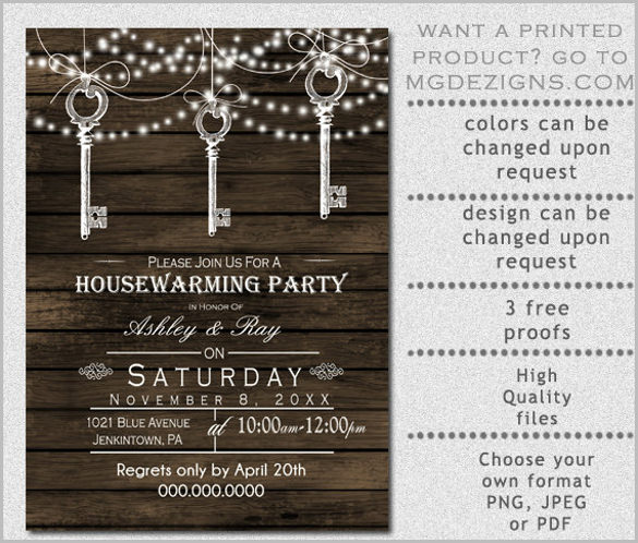 housewarming invitation template