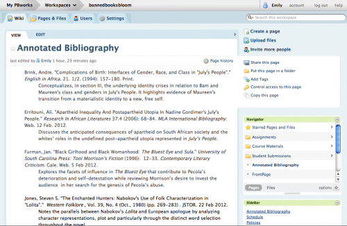 how to create an annotated bibliography