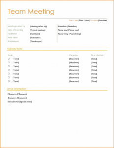 how to make a doctor note team meeting agenda template team meeting agenda