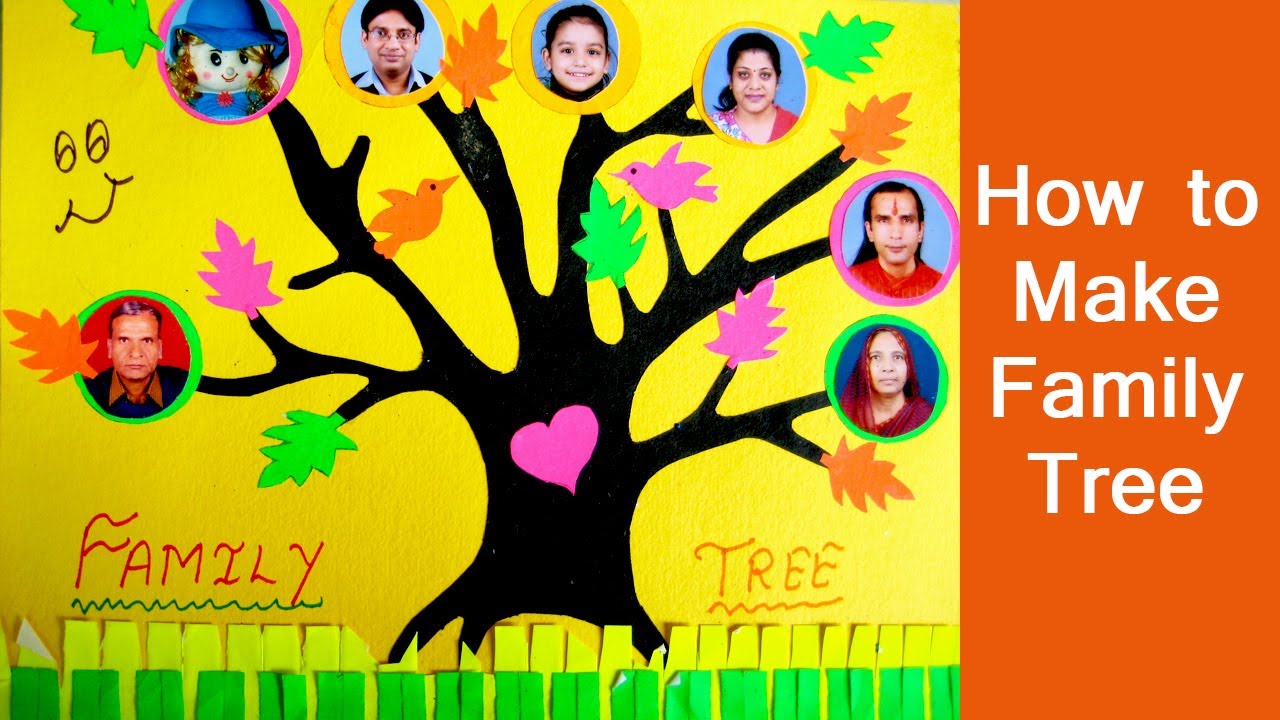 how to make family tree