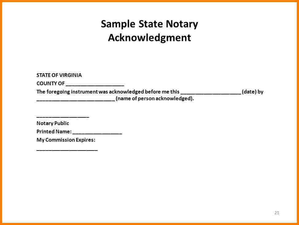 notarized document