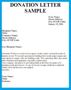 how to write a donation request letter letter asking for donations image