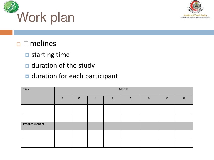 how to write a progress report