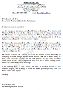 how to write a recommendation letter letter of recommendation example