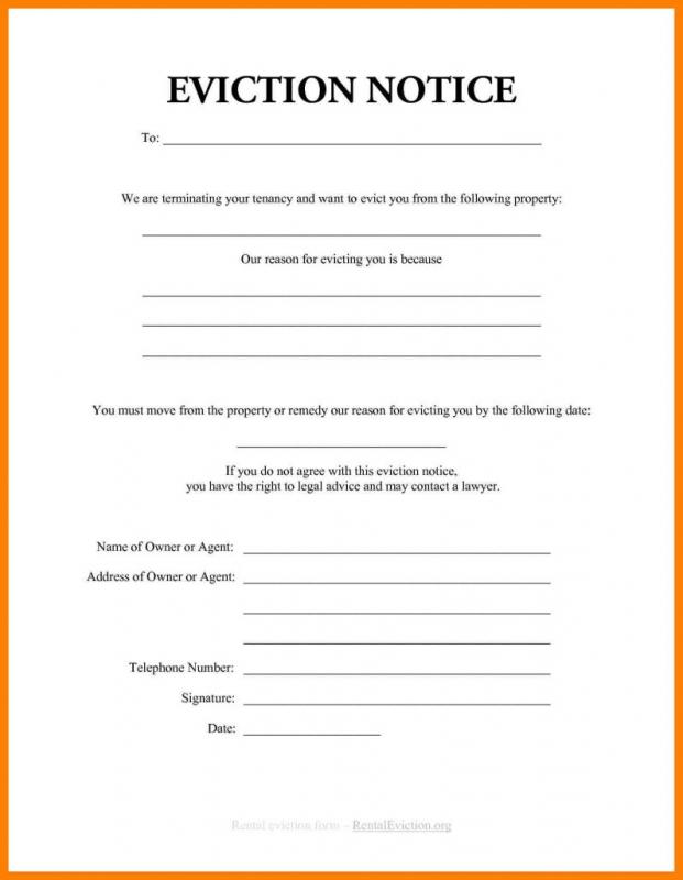 How To Write An Eviction Notice | Template Business