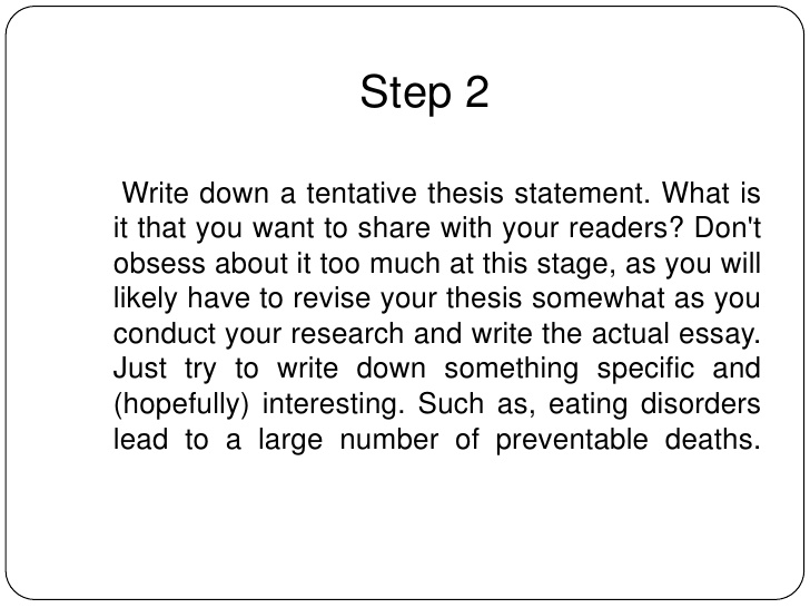 how to write an informative essay