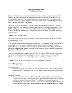 how to write an informative essay informative essay unit assignment page