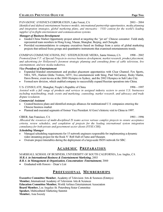 hybrid resume template