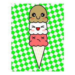 ice cream templates kawaii ice cream customized letterhead rabdbadbaaad vgg byvr