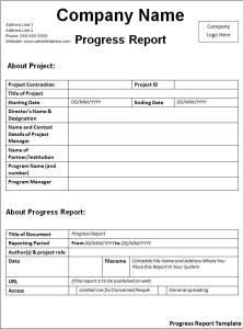 incident report template word