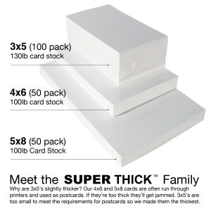 index cards sizes meet the super thick family