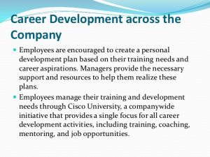 individual development plans sample cisco career development