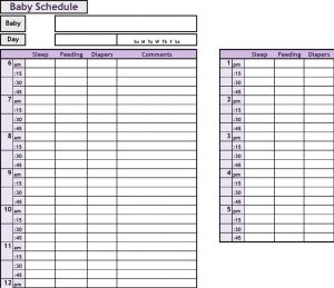 infant feeding schedule baby feeding schedule