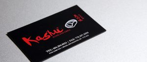 interior design business card kashu