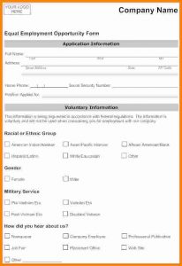interview essay example job application forms examples equal employment opportunity application form l