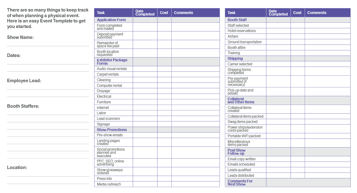 inventory checklist template