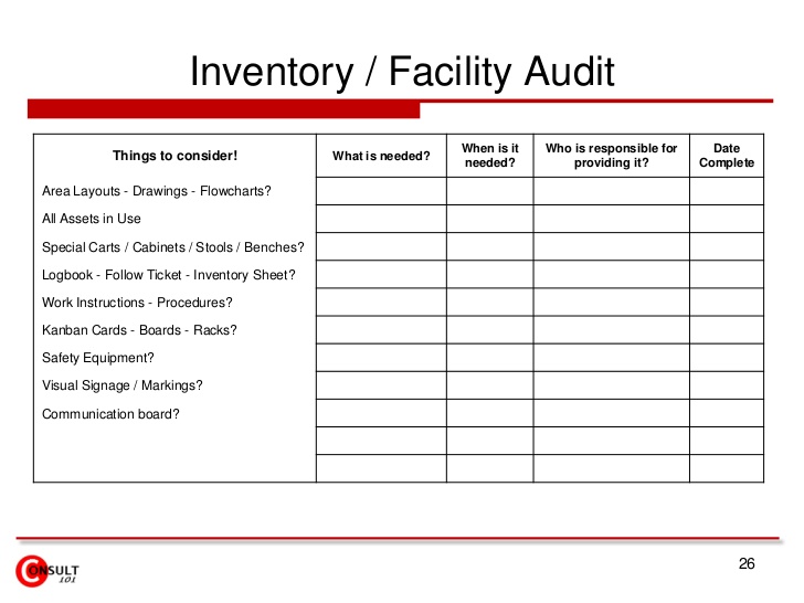 inventory sheet template