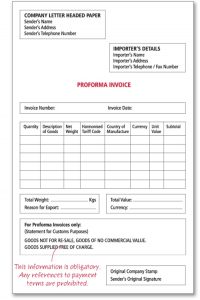 invoice template download proforma invoice template uk documentation proforma rnaued