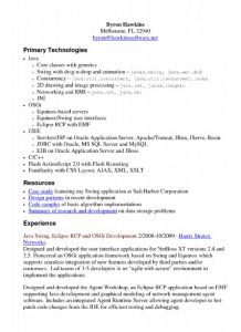 java developer resume java developer resume