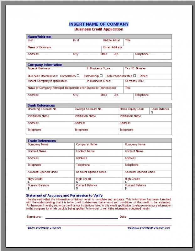 job application template microsoft word