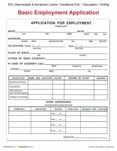 job application template pdf