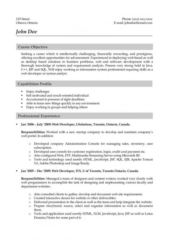 Junior Business Analyst Resume | Template Business