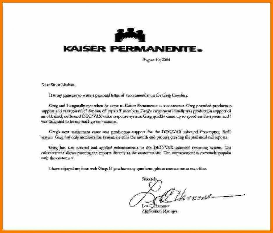 kaiser doctors note