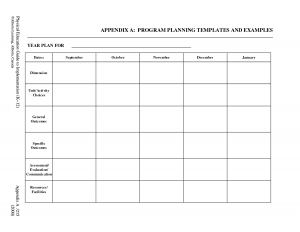 kindergarten lesson plan template free preschool lesson plan template printable