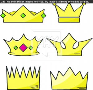 king crown template cartoon crowns fd